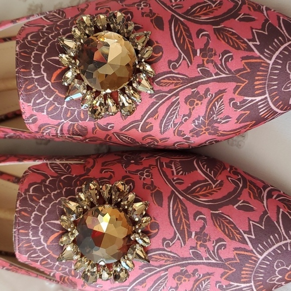 Brand New Boden Jeweled Loafers in pink size 40. 9.5 US - Picture 3 of 6